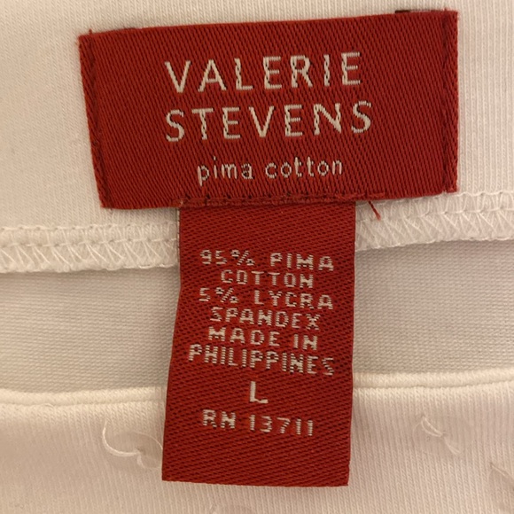 HP🔥 Valerie Stevens Vintage Sequin Sleeveless Cotton Tee - Picture 8 of 8